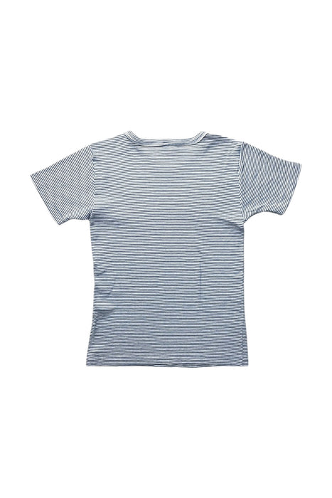 A Blue Short Sleeve T Shirts from Petit Bateau in size 8Y for boy. (Back View)