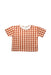A Orange Short Sleeve T Shirts from BEAMS in size 6T for girl. (Front View)