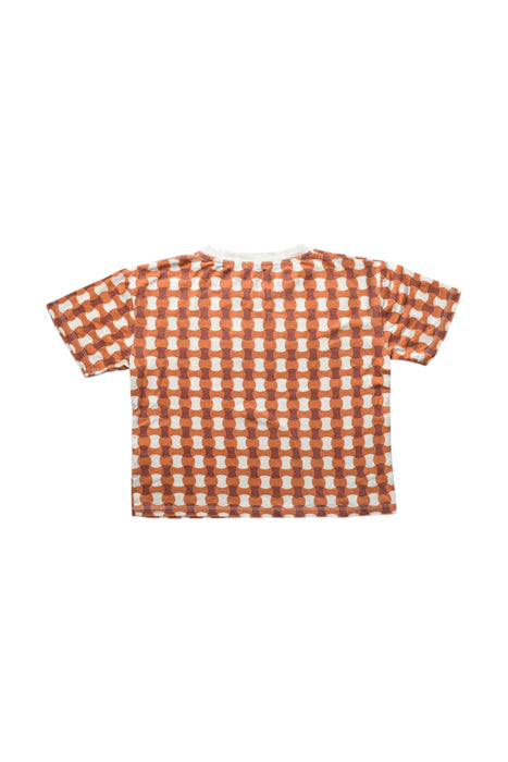 A Orange Short Sleeve T Shirts from BEAMS in size 6T for girl. (Back View)