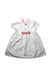 A White Short Sleeve Dresses from Peter Rabbit in size 3T for girl. (Front View)