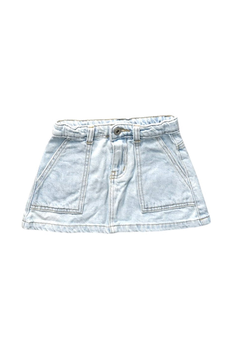 A Blue Short Skirts from Seed in size 3T for girl. (Front View)