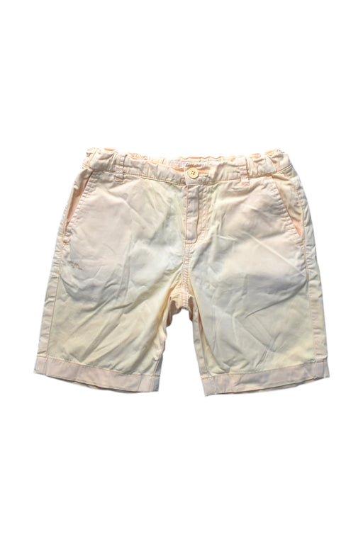 A Ivory Shorts from Chateau de Sable in size 6T for boy. (Front View)