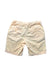 A Ivory Shorts from Chateau de Sable in size 6T for boy. (Back View)