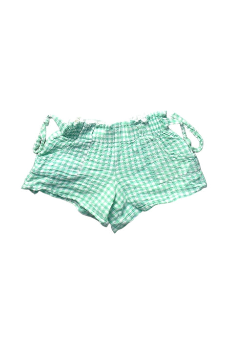 A Green Shorts from Seed in size 3T for girl. (Front View)