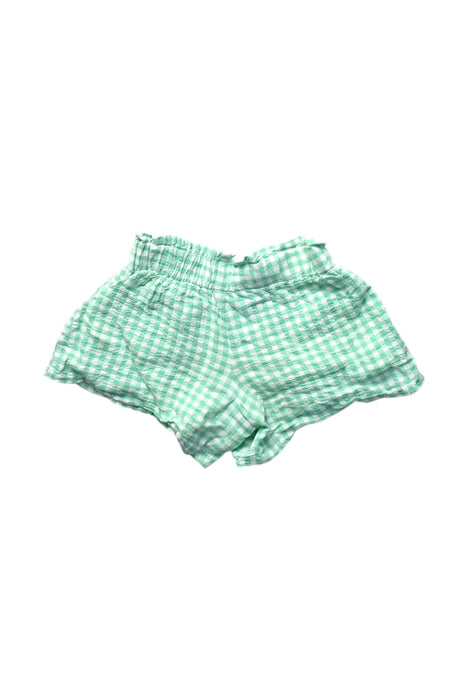 A Green Shorts from Seed in size 3T for girl. (Back View)