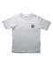 A Grey Short Sleeve T Shirts from Stone Island in size 8Y for boy. (Front View)