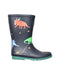 A Multicolour Rain Boots from Joules in size 6T for boy. (Front View)