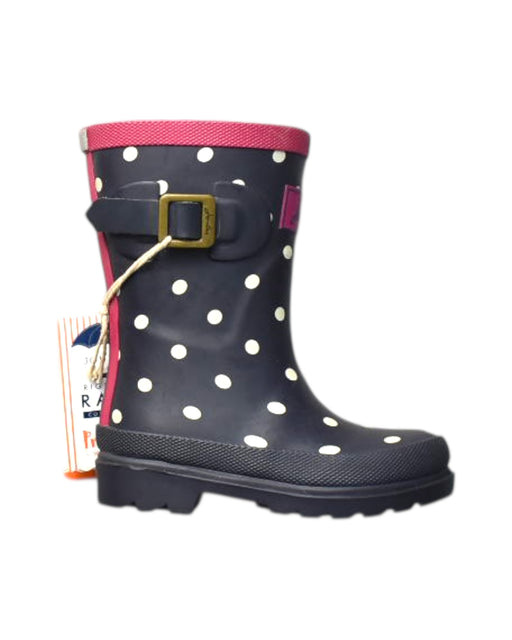 A Multicolour Rain Boots from Joules in size 3T for girl. (Front View)