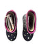 A Multicolour Rain Boots from Joules in size 3T for girl. (Back View)