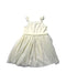 A Ivory Sleeveless Dresses from Jamie Kay in size 4T for girl. (Front View)