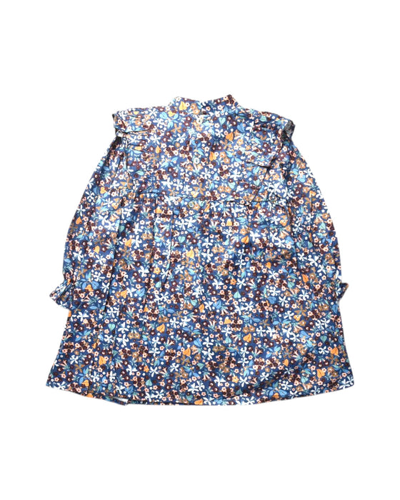 A Multicolour Long Sleeve Dresses from La Coqueta in size 3T for girl. (Back View)