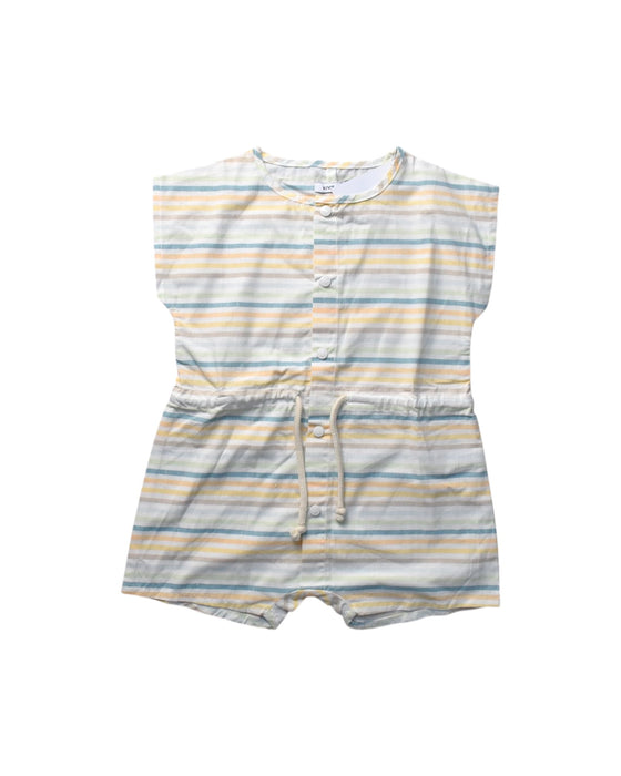 A Multicolour Sleeveless Rompers from Knot in size 3T for girl. (Front View)