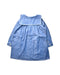 A Blue Long Sleeve Dresses from 1 + in the family in size 3T for girl. (Back View)