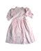 A Pink Long Sleeve Dresses from Morley in size 3T for girl. (Back View)