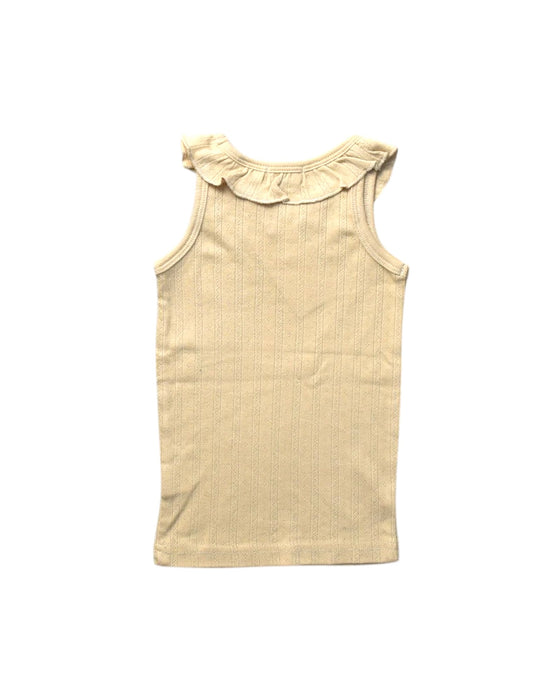 A Beige Sleeveless Tops from Jamie Kay in size 2T for girl. (Back View)