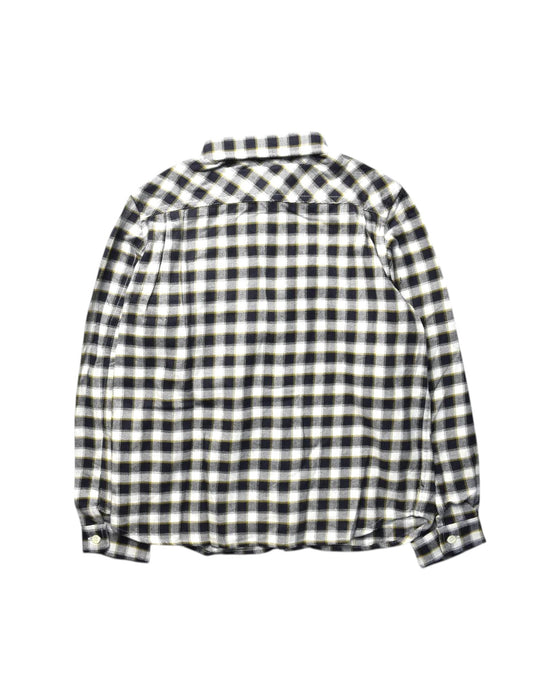 A Black Long Sleeve Shirts from Bonpoint in size 8Y for boy. (Back View)