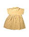 A Beige Short Sleeve Dresses from 1 + in the family in size 4T for girl. (Back View)