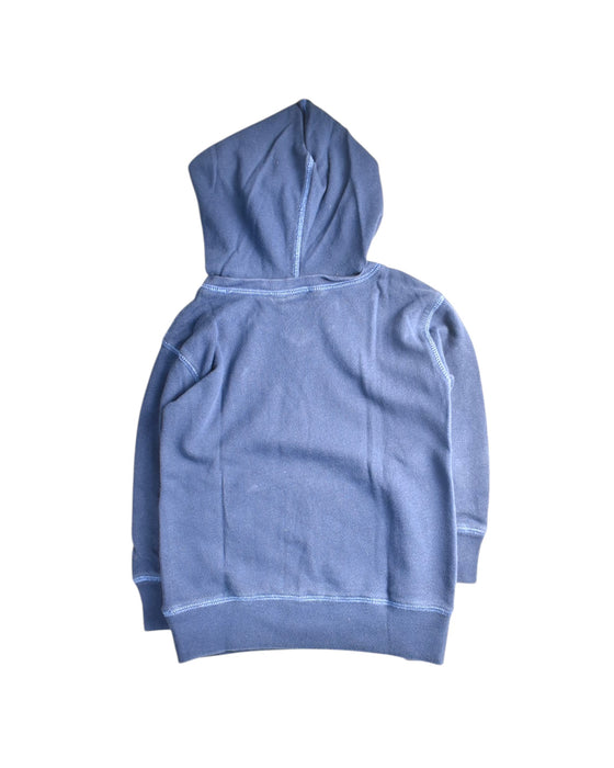 A Blue Hooded Sweatshirts from Polo Ralph Lauren in size 4T for boy. (Back View)