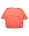A Orange Short Sleeve Tops from In Good Company in size 7Y for girl. (Back View)