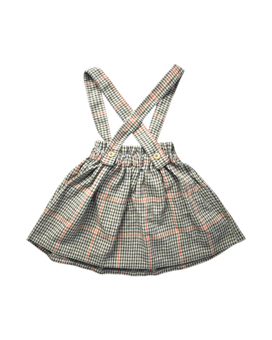 A Multicolour Overall Skirts from DOT in size 4T for girl. (Back View)