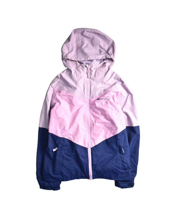 A Multicolour Rain Jackets from Mountain Warehouse in size 9Y for girl. (Front View)