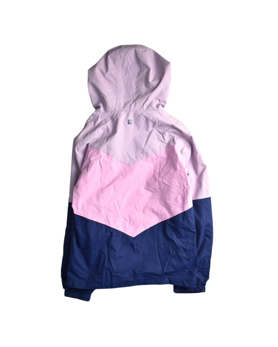 A Multicolour Rain Jackets from Mountain Warehouse in size 9Y for girl. (Back View)