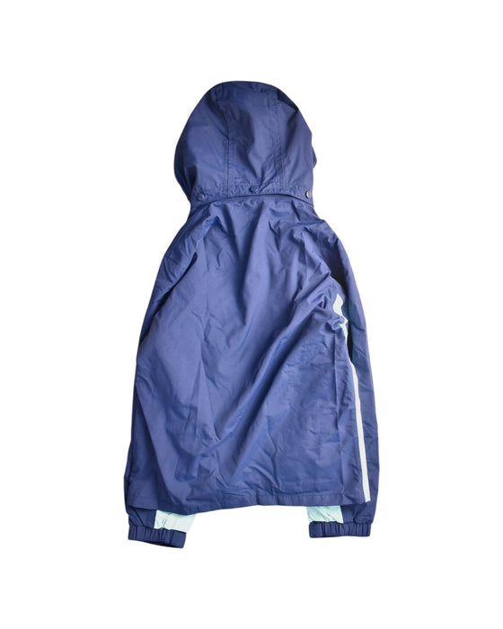 A Purple Rain Jackets from Mountain Warehouse in size 9Y for boy. (Back View)