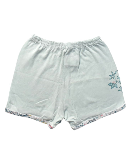A White Shorts from Petit Bateau in size 8Y for girl. (Back View)
