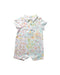 A Multicolour Short Sleeve Rompers from Le Petit Society in size 12-18M for girl. (Front View)