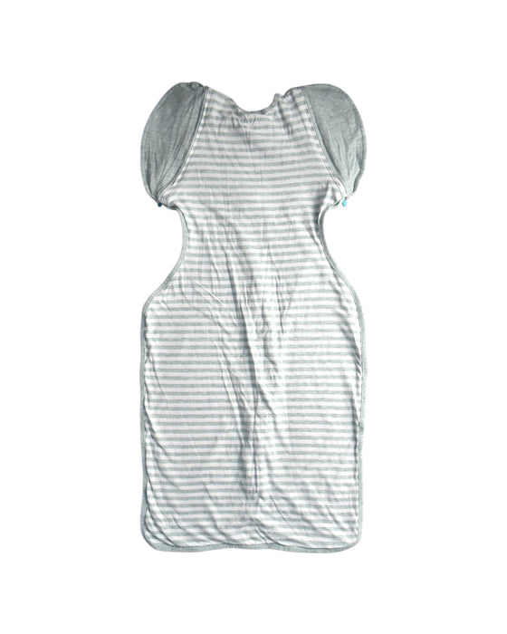 A Grey Swaddles from Love To Dream in size 6-12M for boy. (Back View)