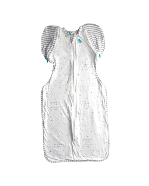 A White Swaddles from Love To Dream in size 6-12M for boy. (Front View)