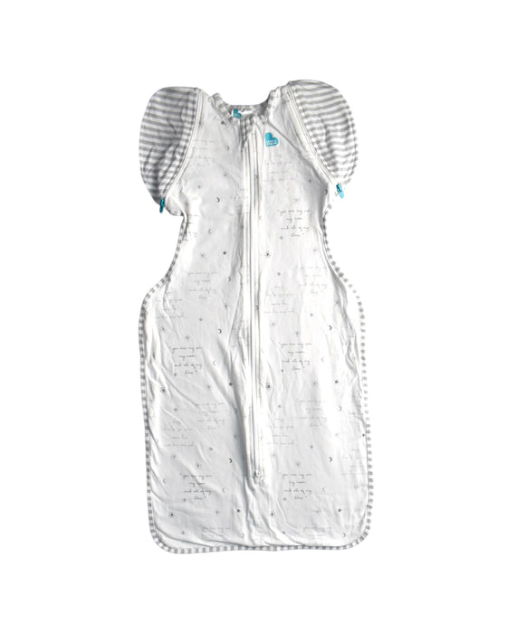 A White Swaddles from Love To Dream in size 6-12M for boy. (Front View)