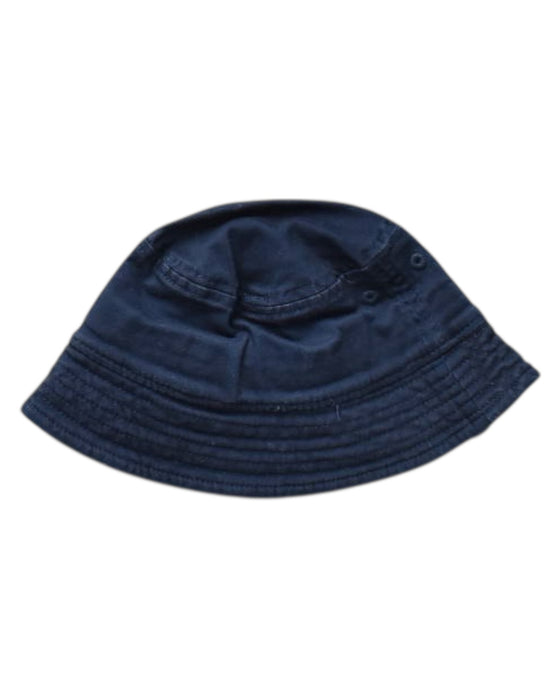 A Navy Sun Hats from Seed in size O/S for boy. (Back View)