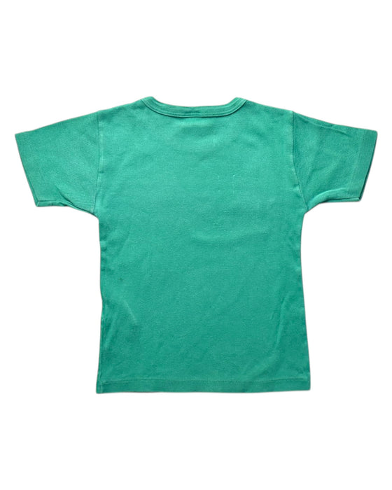 A Green Short Sleeve T Shirts from Petit Bateau in size 3T for boy. (Back View)