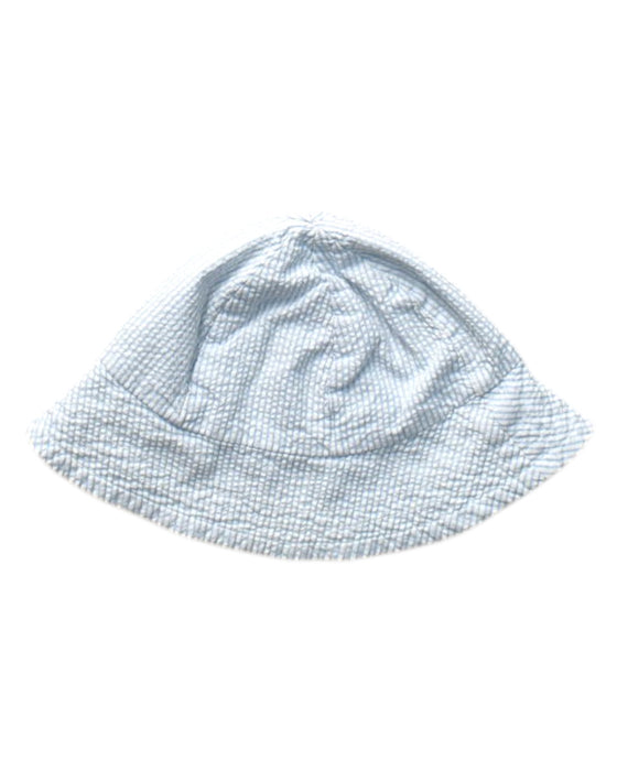 A Blue Sun Hats from Purebaby in size 6-12M for boy. (Back View)