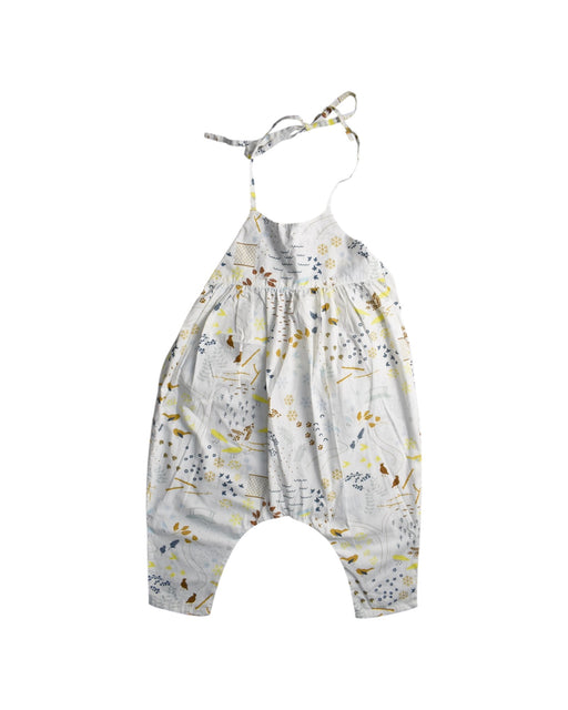 A Multicolour Sleeveless Rompers from Sea Apple in size 4T for girl. (Front View)