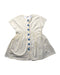 A White Short Sleeve Dresses from Elly in size 3T for girl. (Front View)