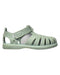 A Green Sandals from Igor in size 3T for boy. (Front View)