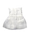 A White Sleeveless Dresses from Mamas & Papas in size 3-6M for girl. (Back View)