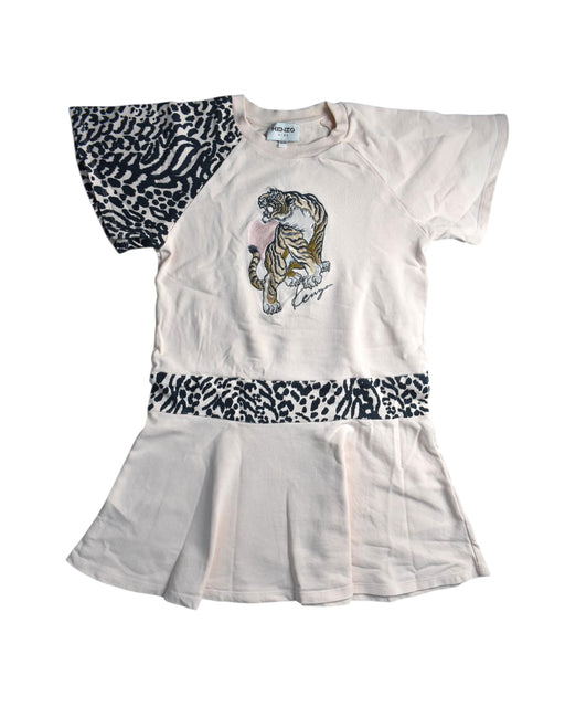 A Multicolour Short Sleeve Dresses from Kenzo in size 10Y for girl. (Front View)