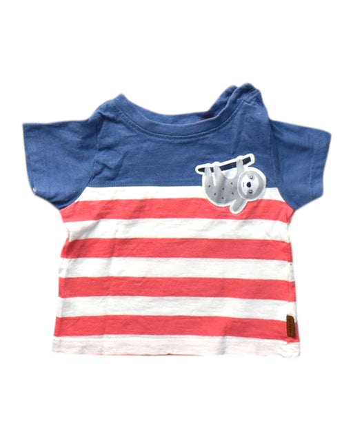 A Multicolour Short Sleeve Tops from Sprout in size 0-3M for boy. (Front View)