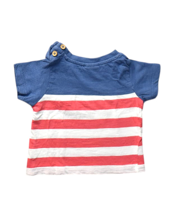A Multicolour Short Sleeve Tops from Sprout in size 0-3M for boy. (Back View)