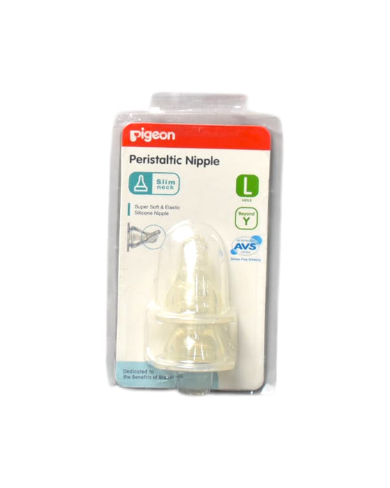 A Transparent Bibs from Pigeon in size O/S for neutral. (Front View)