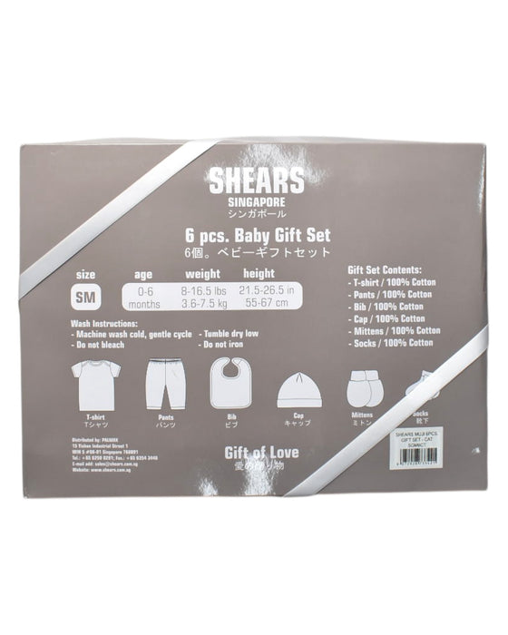 A Pink Gift Sets from Shears in size 0-3M for girl. (Back View)