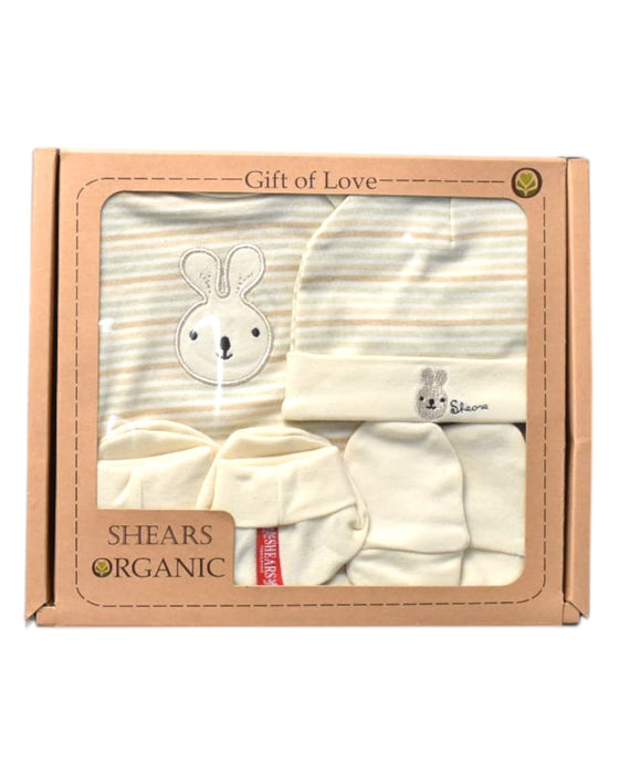 A Beige Gift Sets from Shears in size 0-3M for boy. (Front View)