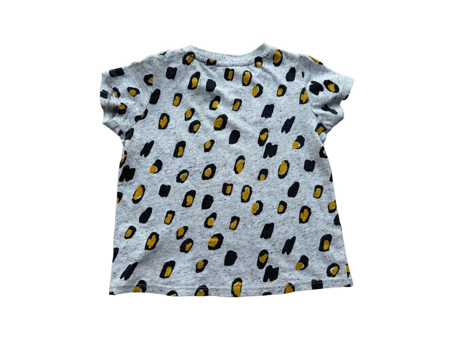 A Grey Short Sleeve T Shirts from Seed in size 2T for neutral. (Back View)