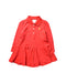 A Red Long Sleeve Dresses from Ralph Lauren in size 12-18M for girl. (Front View)