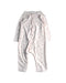 A White Onesies from Petit Bateau in size 12-18M for girl. (Front View)