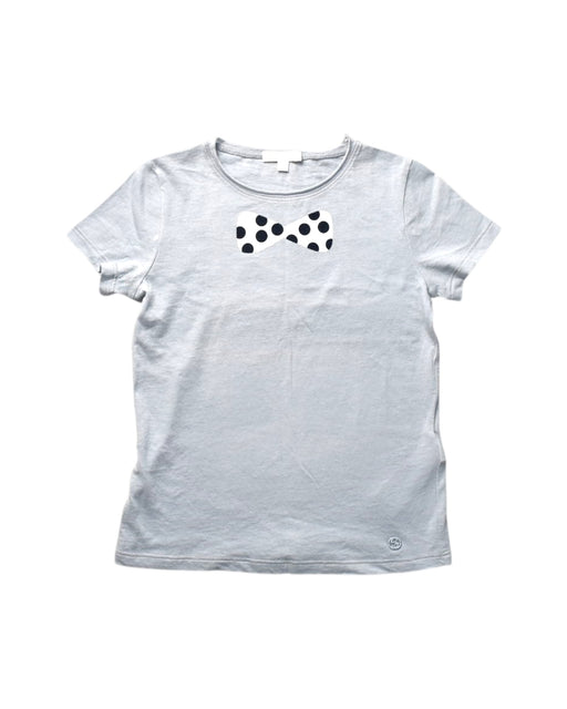 A White Short Sleeve T Shirts from Gucci in size 4T for boy. (Front View)