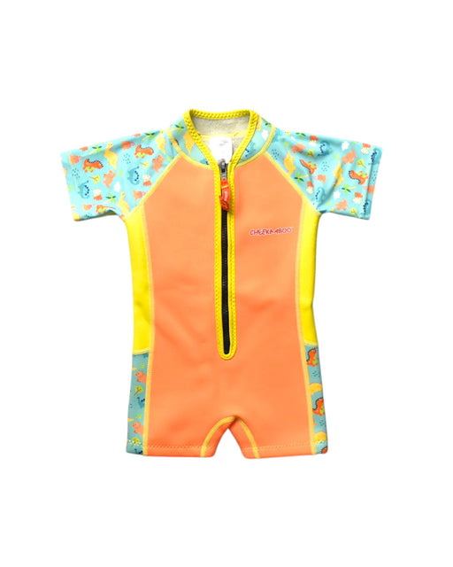 A Multicolour Swimsuits from Cheekaaboo in size 2T for boy. (Front View)